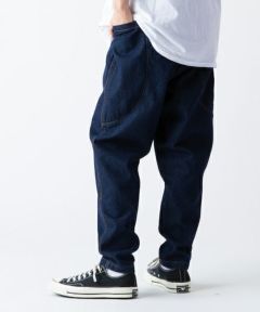 rehacer(レアセル)】Big Pocket Wide Tapered Denim デニムパンツ 