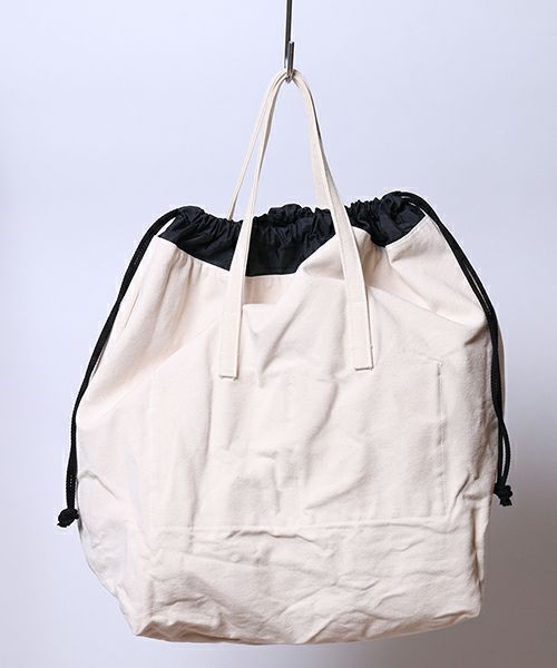 wjk】drawstring tote (aging canvas)トートバッグ(8939 cv01p