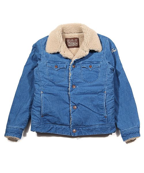 TMT(ティーエムティー)】VINTAGE SLUB CORDUROY BOA JACKET ジャケット(TJKF1908) | CAMBIO カンビオ