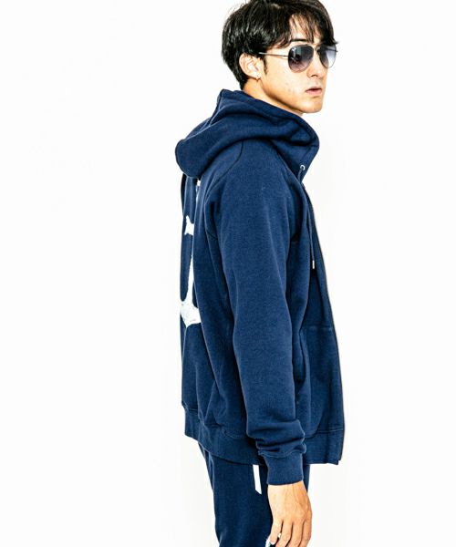 ACANTHUS(アカンサス)】freedom sleevemuta zip-up parka パーカー