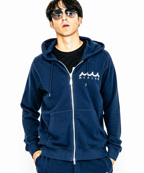 ACANTHUS(アカンサス)】freedom sleevemuta zip-up parka パーカー