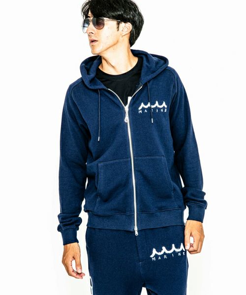 ACANTHUS(アカンサス)】freedom sleevemuta zip-up parka パーカー