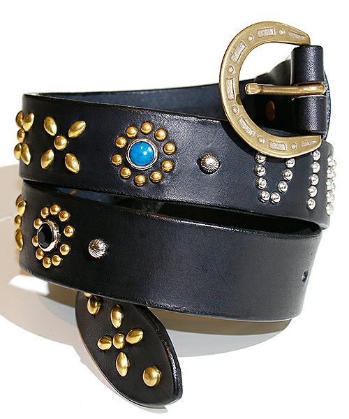 【VIVIFY(ビビファイ)】【予約販売ご注文から1ヶ月後出荷】West Coast Cross Studs Belt ベルト(VFO-110)