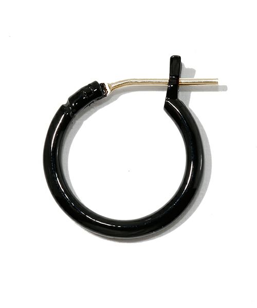 【VIVIFY(ビビファイ)】【予約販売ご注文から1ヶ月半後出荷】K18goldpost Color Hoop Pierce(M) ピアス(VFP-274)