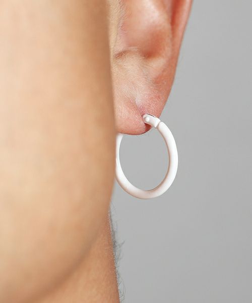 【VIVIFY(ビビファイ)】【予約販売ご注文から1ヶ月半後出荷】k18goldpost Color Hoop Pierce ピアス(VFP-272)