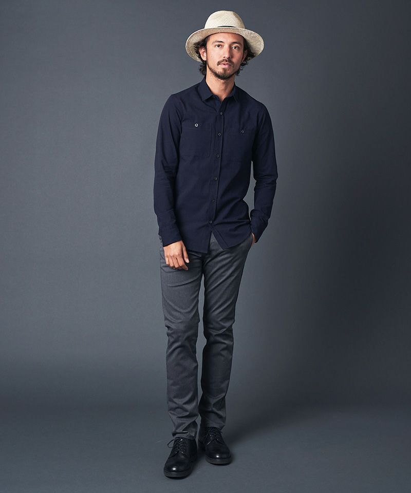 Magine(マージン)】 CTN TWILL STRETCH CROPPED PANTS