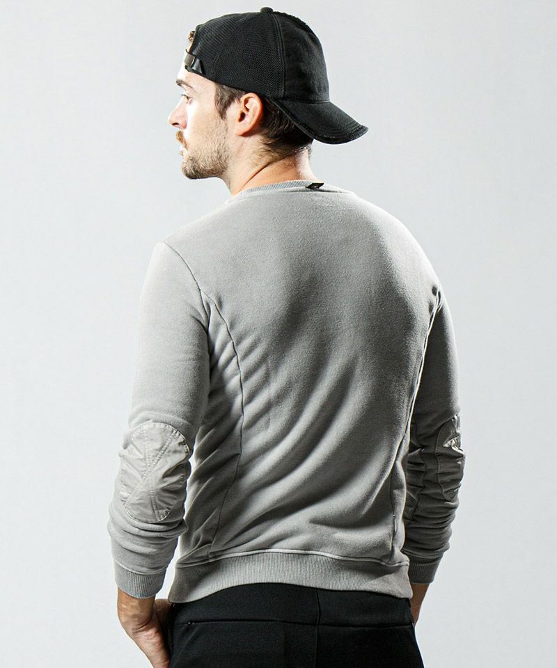 wjk】elbow patch sweat スウェット(2310 mj53t) | CAMBIO カンビオ