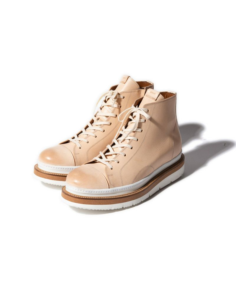 glamb(グラム)】High cut leather sneakersハイカットレザースニーカー