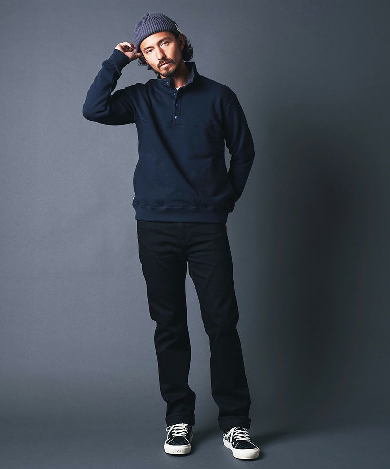 【爆売り！】 Magine(マージン)】WASHED STRETCH SELVEDGE STRAIGHT DENIM トップス