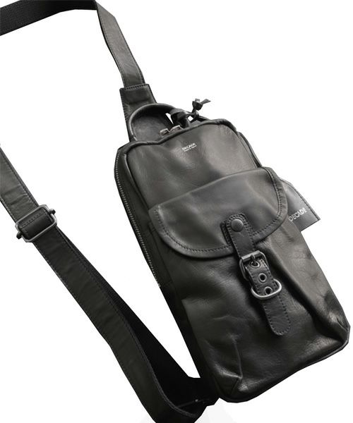 【DECADE(ディケイド)】【予約販売ご注文から1週間後出荷】Soft Horse Leather Body Bag ボディバッグ(DCD-01251)