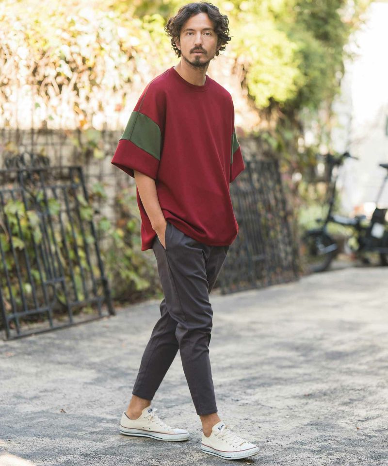 CAMBIO(カンビオ)】Stretch Saruel Tight Tapered Pants サルエル