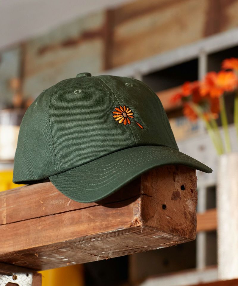 un-filled(アンフィルド)】Gerbera one point stitch Cap キャップ