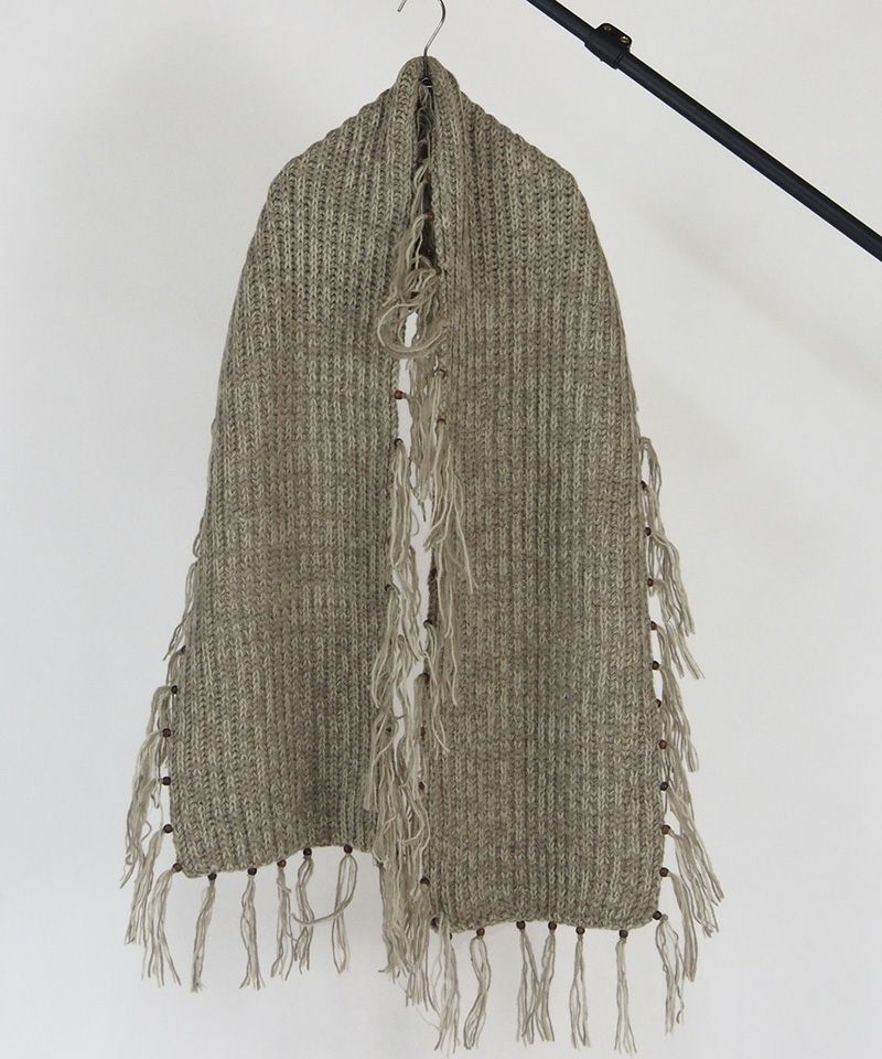 EGO TRIPPING(エゴトリッピング)】FRINGE HAND MUFFLER マフラー 