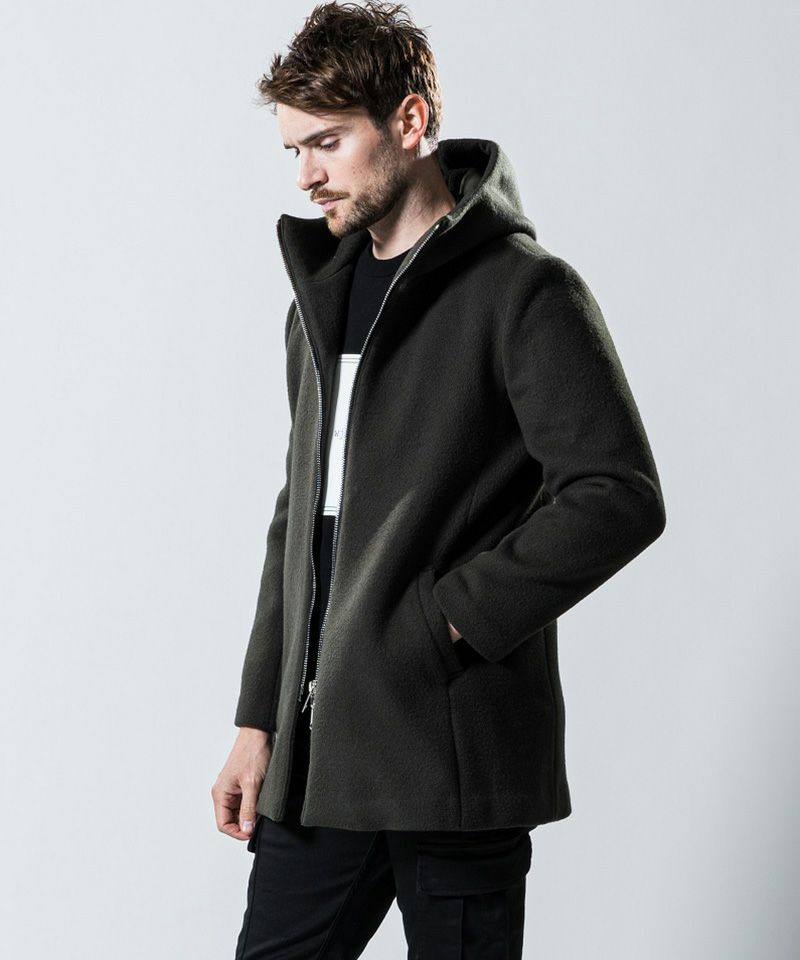 wjk】high-neck zip coat コート(1835 wl41u) | CAMBIO カンビオ