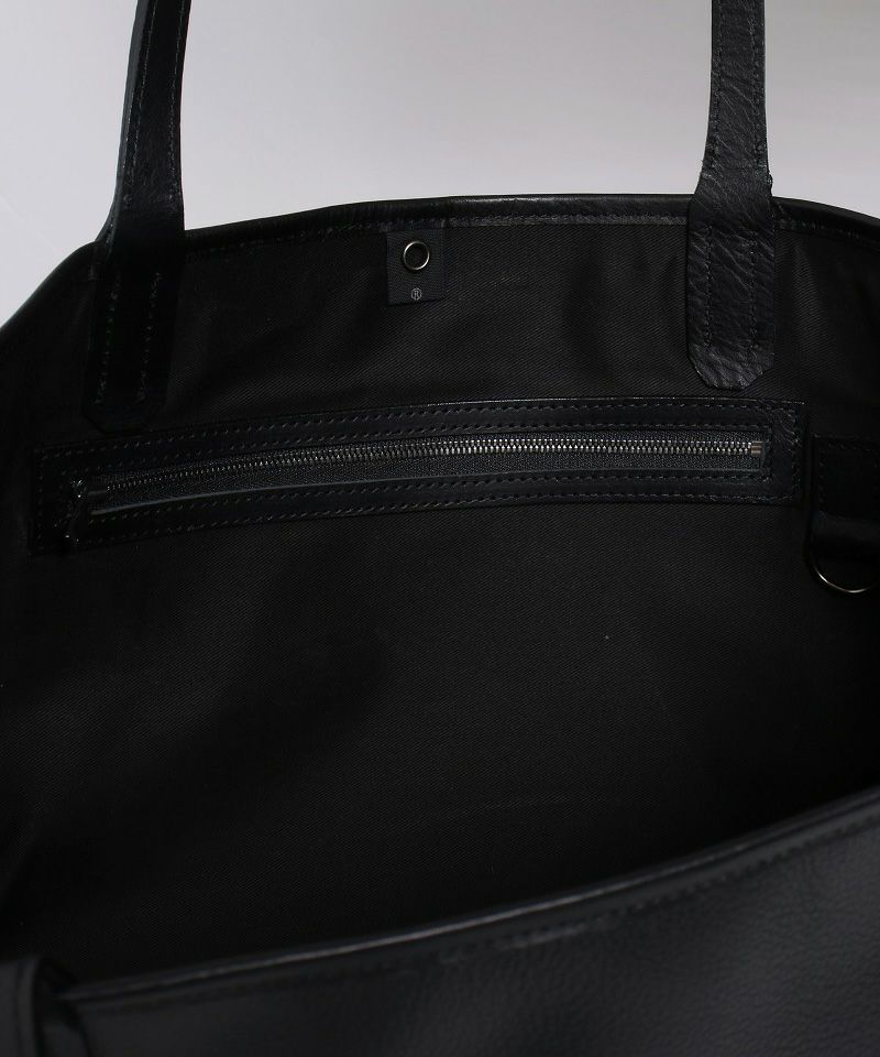 wjk】shrink leather tote with clochette バッグ(8196 cf14u