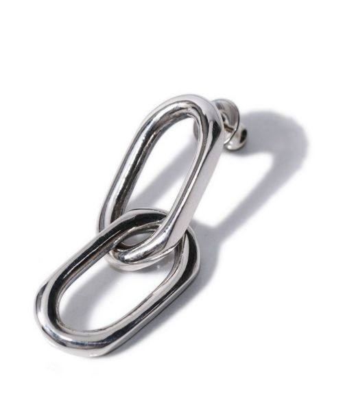 【VIVIFY(ビビファイ)】【予約販売ご注文から1ヶ月後出荷】 K18gold post Twin Link Pieace ピアス(VFPL-008)