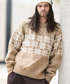 50%off【CAMBIO(カンビオ)】【HIMALAYAN CLIMBERS HAND-KNIT別注