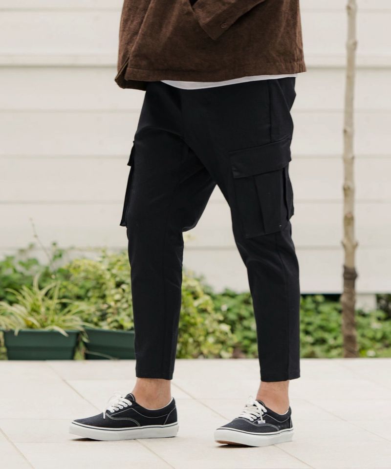 格安SALEスタート カンビオ Ankle Length Cargo Pants カーゴパンツ