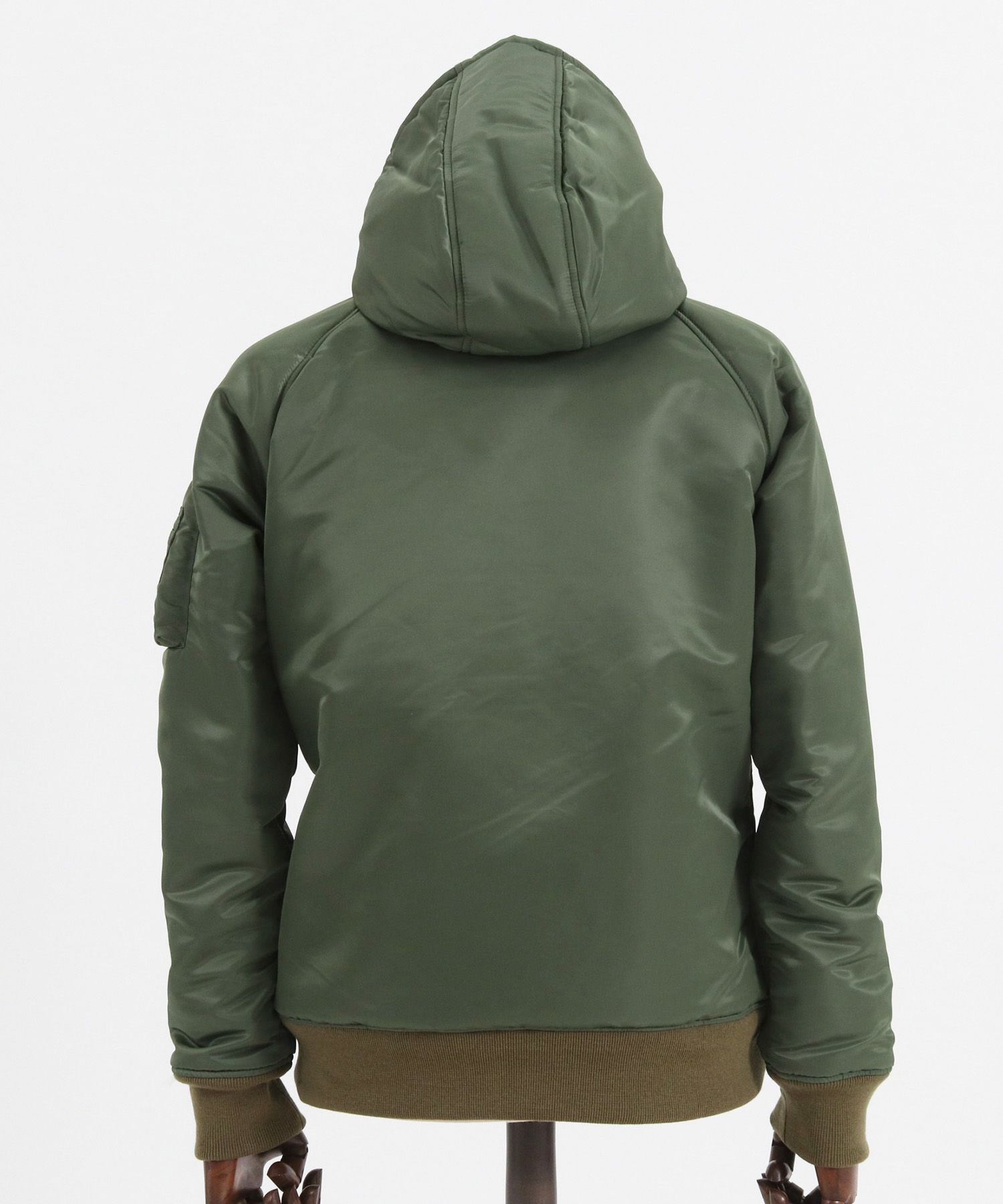 felkod(フィルコッド)】High Neck Hooded MA-1 Type Jacket ジャケット 