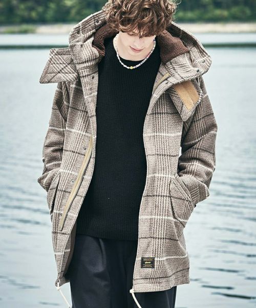 glamb GB10WT / JKT06 : Luxe mods coat - モッズコート
