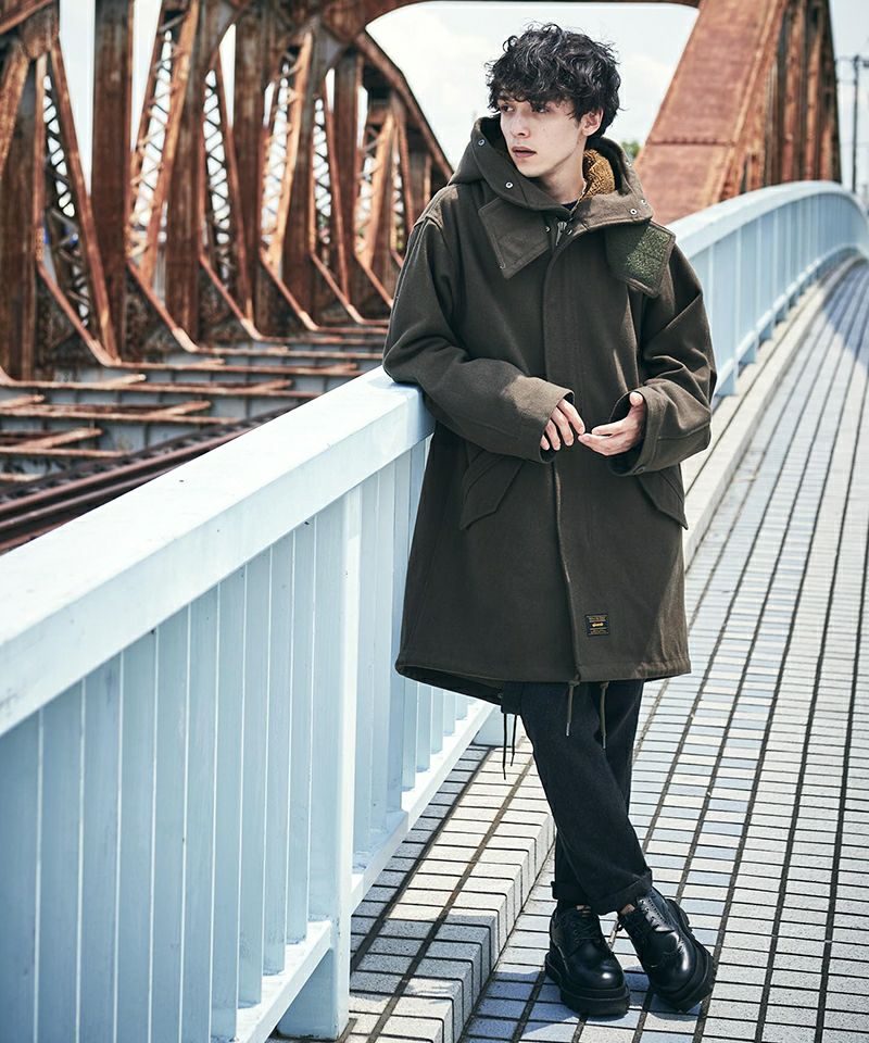 glamb(グラム)】Melton mods coat メルトンモッズコート(GB0321-JKT10