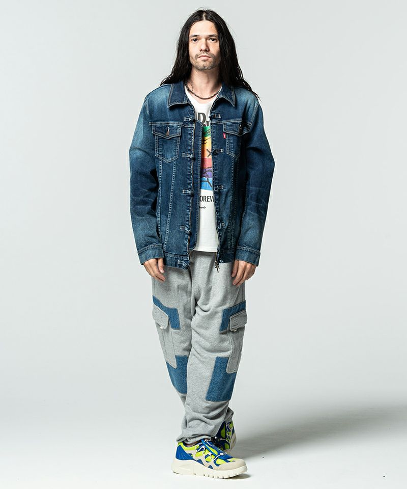 30％off【glamb(グラム)】China denim JKT チャイナデニムジャケット