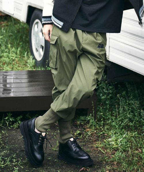 glamb(グラム)】Long rib cargo pants ロングリブカーゴパンツ(GB0321-P03) | CAMBIO カンビオ