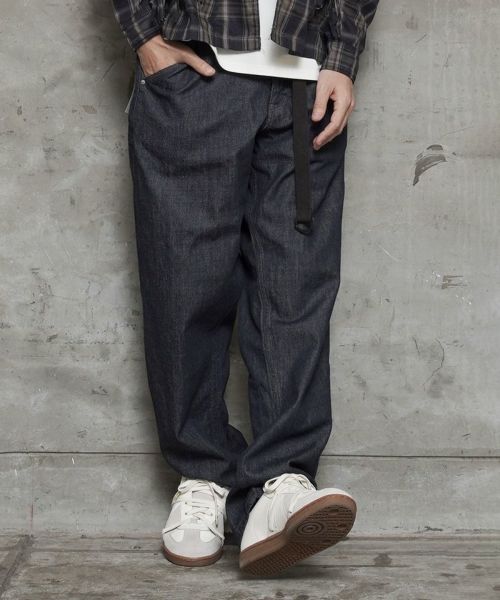 mp10298-WOOL DENIM TROUSERS トラウザーパンツ-