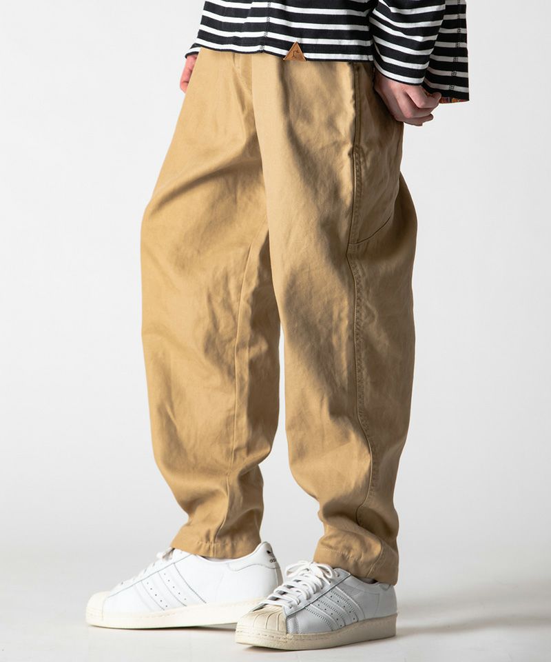 rehacer(レアセル)】Big Pocket Wide Tapered Chino Pants チノパンツ