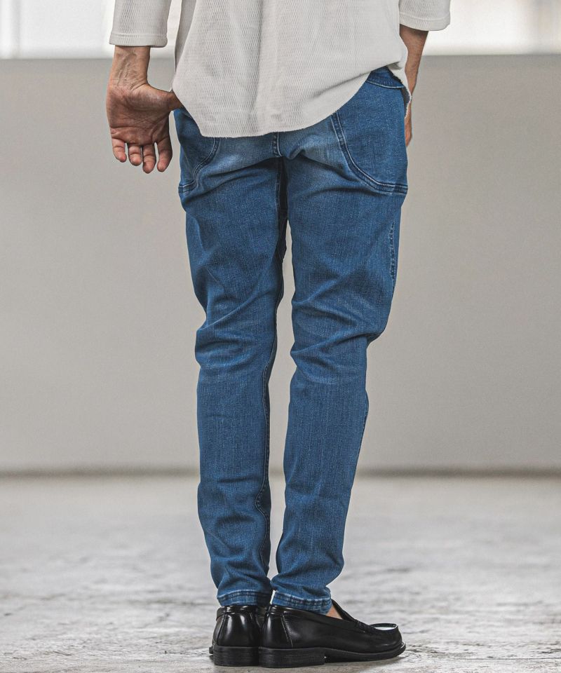 CAMBIO(カンビオ)】Accent Pocket Denim Jodhpurs Pants パンツ 