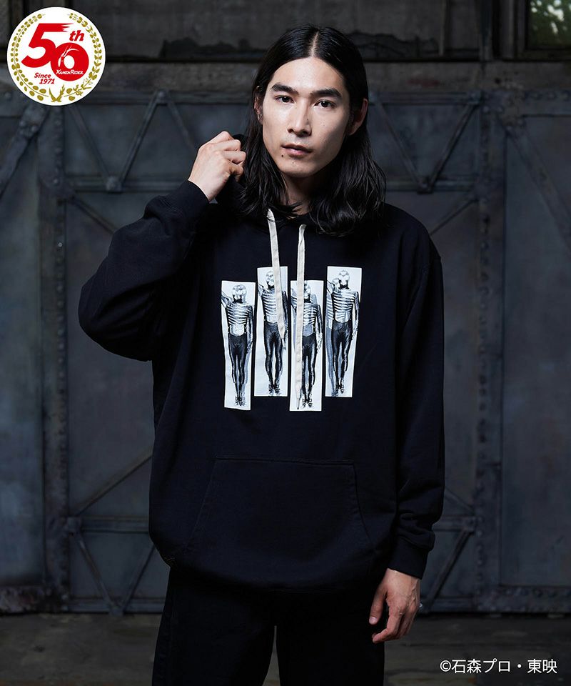 glamb(グラム)】SHOCKER COMBATMAN hoodie ショッカーフーディー