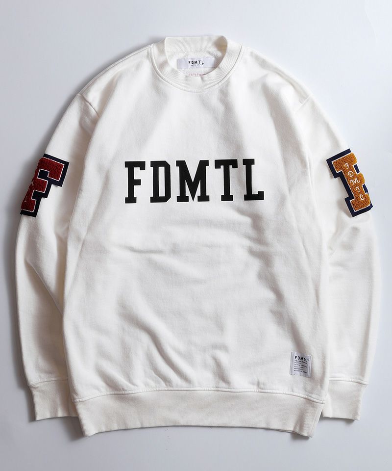 FDMTL(ファンダメンタル)】F PATCH SWEATSHIRT スウェット(FA22-CS12