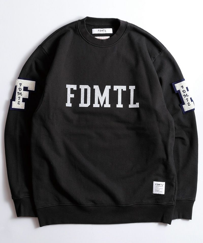 FDMTL(ファンダメンタル)】F PATCH SWEATSHIRT スウェット(FA22-CS12