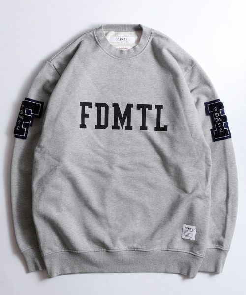 FDMTL(ファンダメンタル)】F PATCH SWEATSHIRT スウェット(FA22-CS12