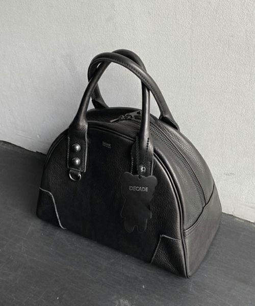ディケイド　DECADE 牛革レザートートバッグ　美品 楽天市場】【クマチャーム付き】【プレケア特典】【1年保証】 W