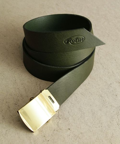 ROTAR(ローター)】Free buckle leather belt ベルト(rt2179010