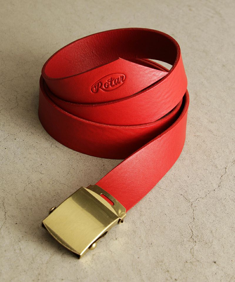ROTAR(ローター)】Free buckle leather belt ベルト(rt2179010 