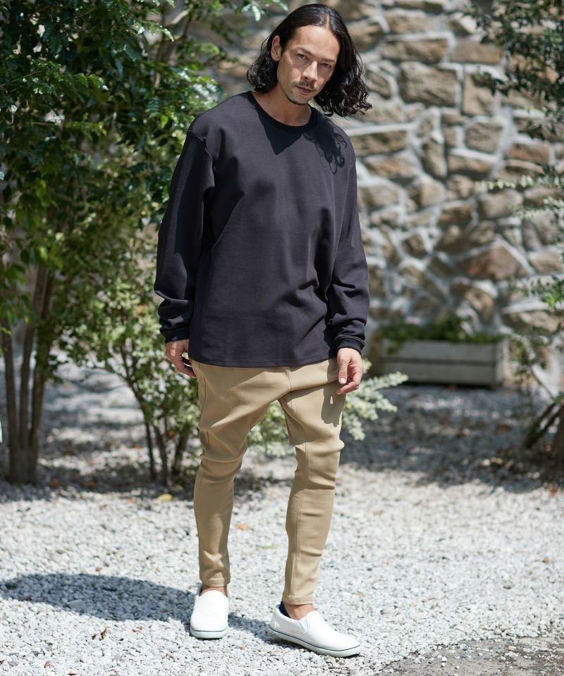 一部サイズカラー予約販売11月中旬～下旬入荷予定】【CAMBIO(カンビオ)】Super Stretch Twill Surrouel Tapered  Silhouette Pants パンツ | CAMBIO カンビオ