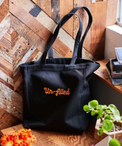 【un-filled(アンフィルド)】Logo one point stitch Eco Tote Bag トートバッグ(SDUF-039)