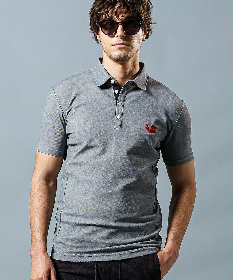 wjk】cool-polo (W floating heart) ポロシャツ(7945 cj37v) | CAMBIO