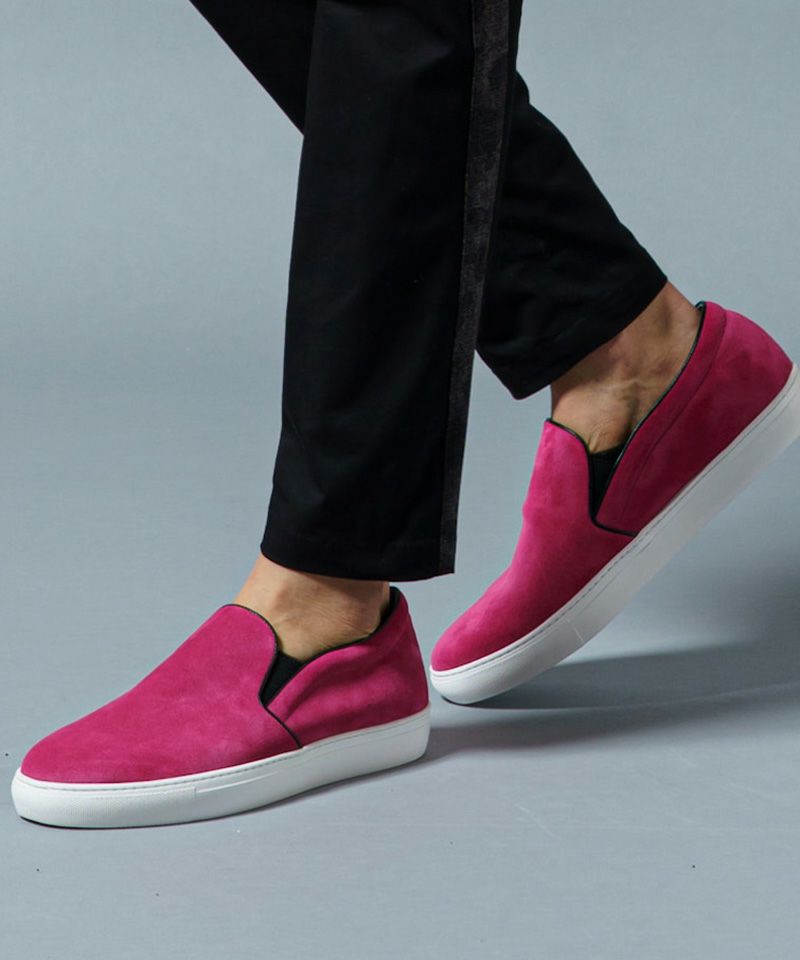 70%OFF【wjk】Italian suede slip-on スリッポン(8927 bt37v) | CAMBIO