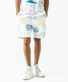 ACANTHUS(アカンサス)】muta Block Stencil Sweat Shorts パンツ