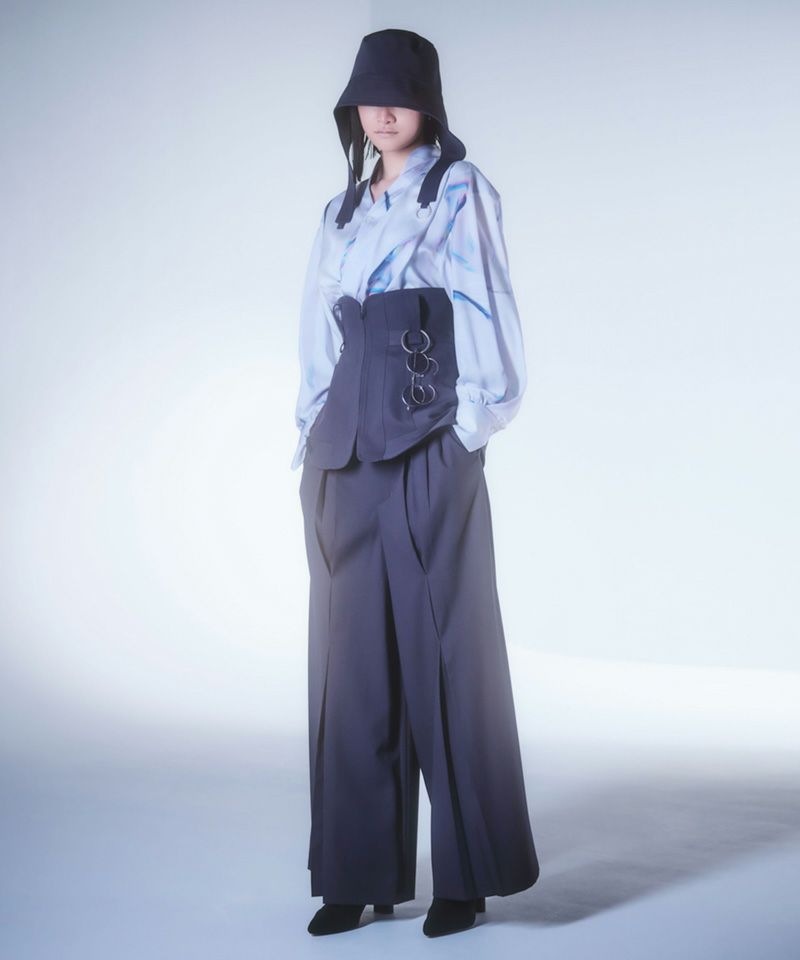 【HATRA(ハトラ)】Alias_Blouse_O ブラウス(SH05-22ss