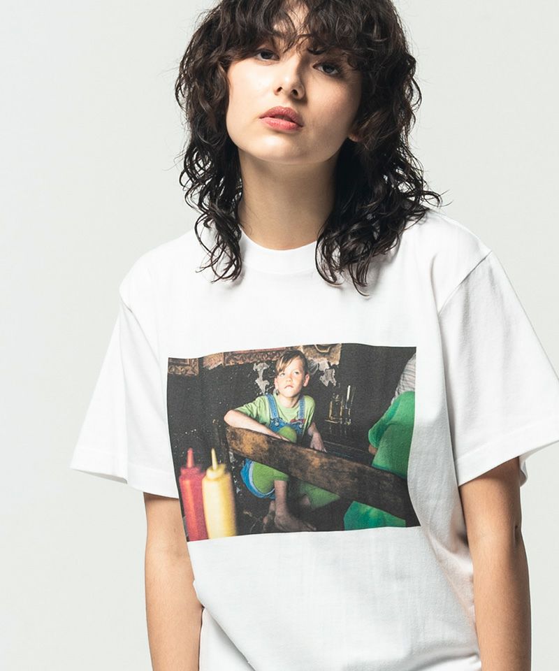 30%OFF【glamb(グラム)】Double Side Print T (Girl) ダブルサイド