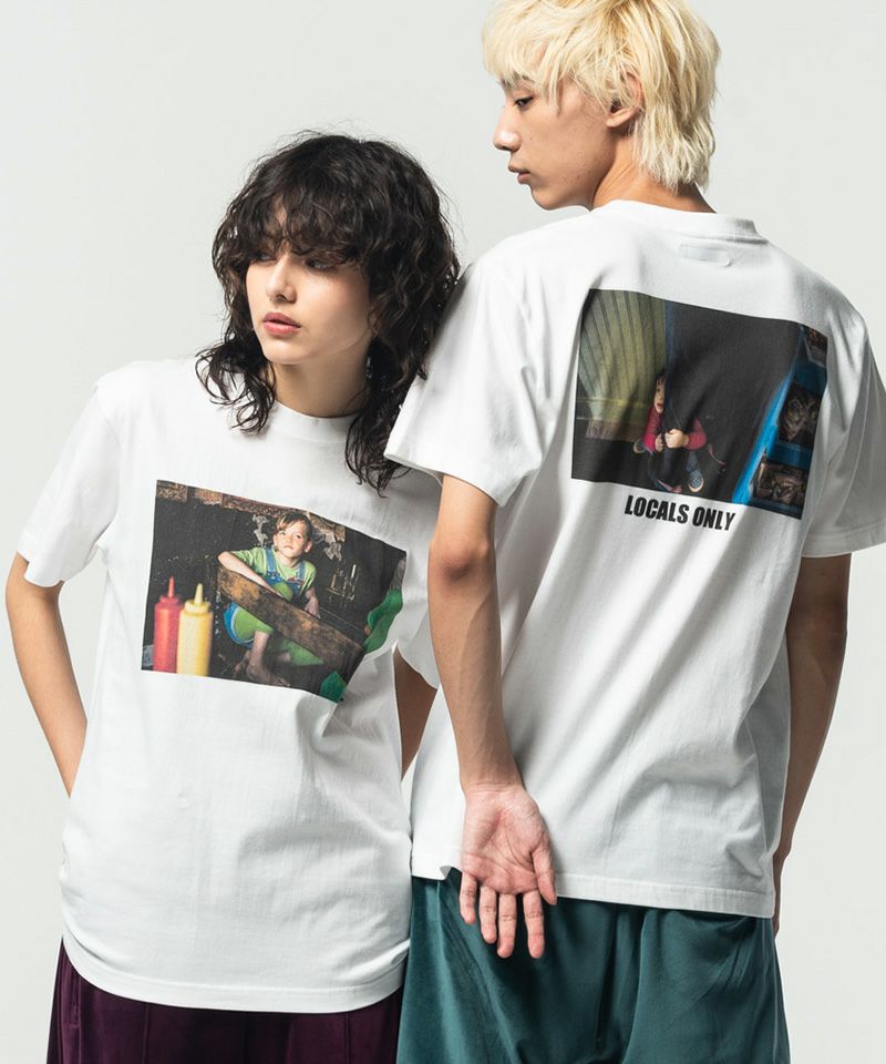 30%OFF【glamb(グラム)】Double Side Print T (Girl) ダブルサイド