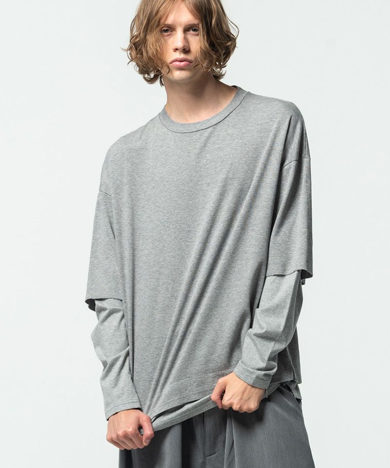 30%OFF【glamb(グラム)】Oversized Fake Layered CS オーバーサイズ