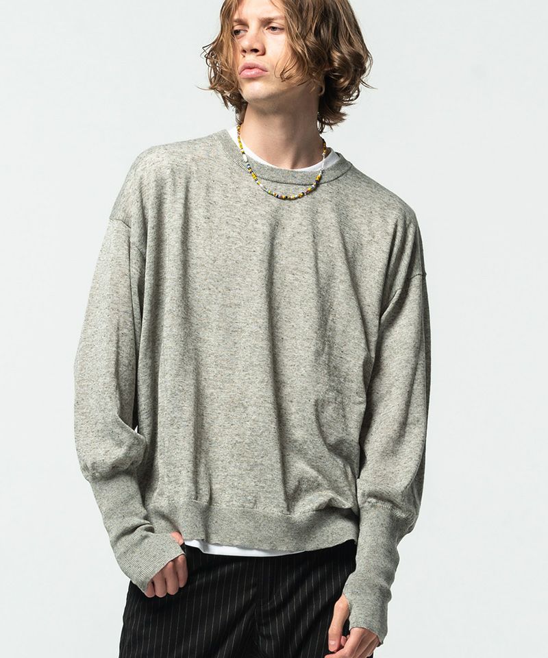 60%OFF【glamb(グラム)】Linen Creed Knit リネンクリードニット(GB0122-KNT04) | CAMBIO カンビオ