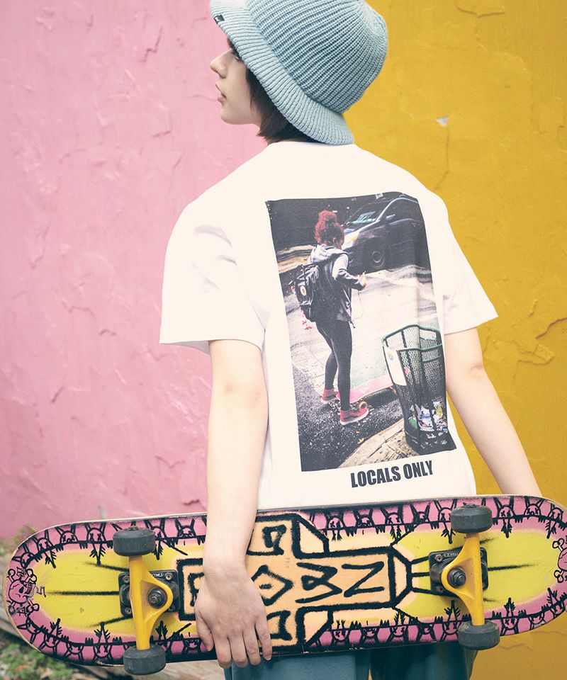 20%OFF【glamb(グラム)】Double Side Print T (Skater) ダブルサイド