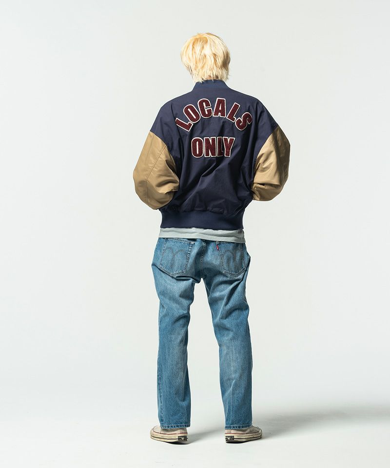 50%OFF【glamb(グラム)】LOCALS ONLY Stadium JKT ローカルズオンリー ...