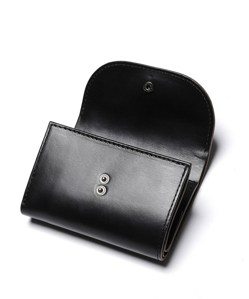 MR.OLIVE E.O.I】HORWEEN CHROMEXCEL LEATHER -COMPACT WALLET 財布